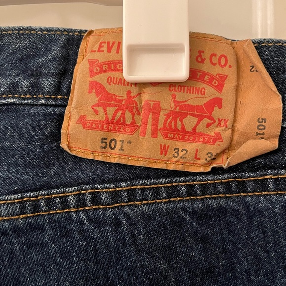 Men’s Levi’s Medium Blue Denim Jeans 32W 32L - Picture 4 of 6